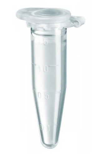 Пробірки мікроцентрифужні, 1,5 мл, прозорі (500 штук в упак.), каталожний номер: LG05-MCT-1,5